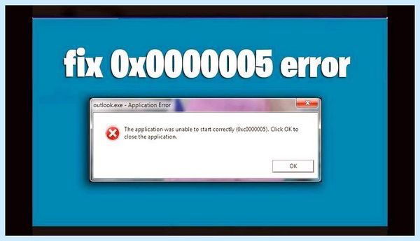 0x0000005 windows 7