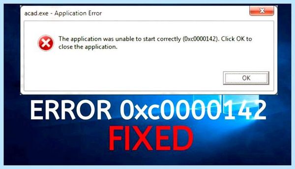 0xc0000142 windows 10 как исправить