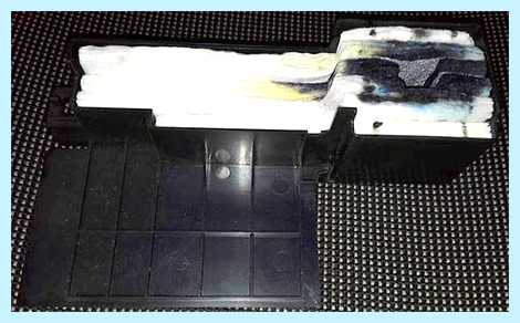 Впитывающая чернила подкладка epson (впитывать, чернить, подкладка, epson, принтера Epson, памперса Epson) Впитывающая чернила подкладка epson