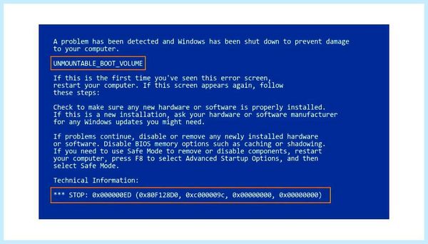 Все ошибки синего экрана смерти windows 10