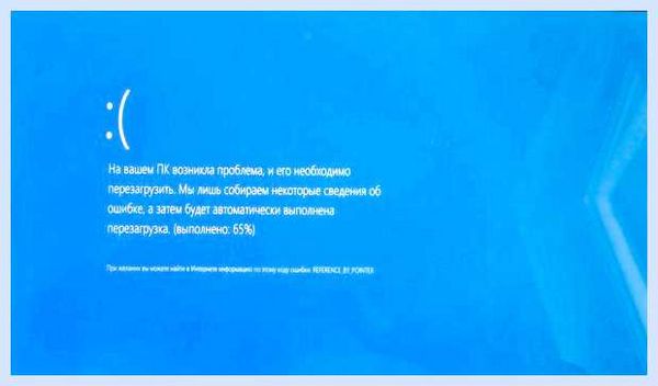 Все ошибки синего экрана смерти windows 10