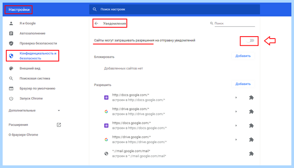 Всплывающее окно в правом нижнем углу