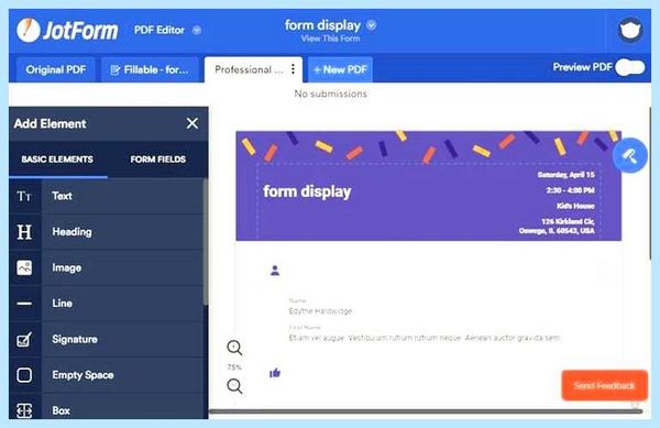 Выбрать pdf файл
