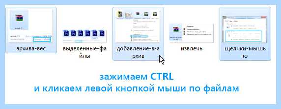 Выделить все файлы в папке