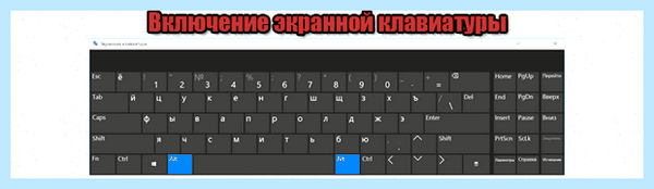 Вывести на экран клавиатуру
