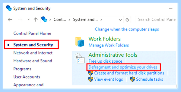 Где дефрагментация диска на windows 10