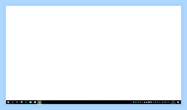 Белый экран windows