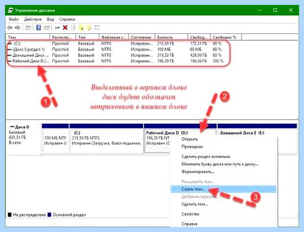 Windows 10 как разбить диск (windows, разбить, диск, жесткий диск, «Управление дисками») Windows 10 как разбить диск