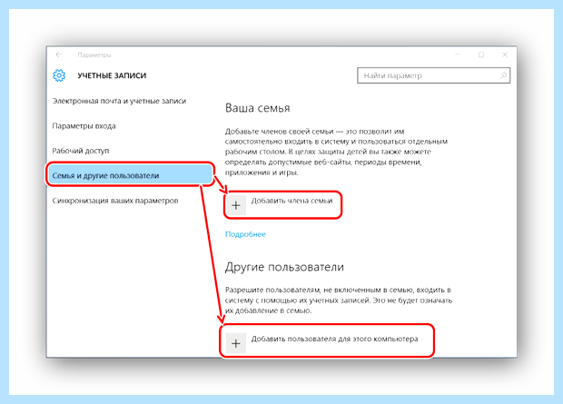 Windows 10 как создать нового пользователя