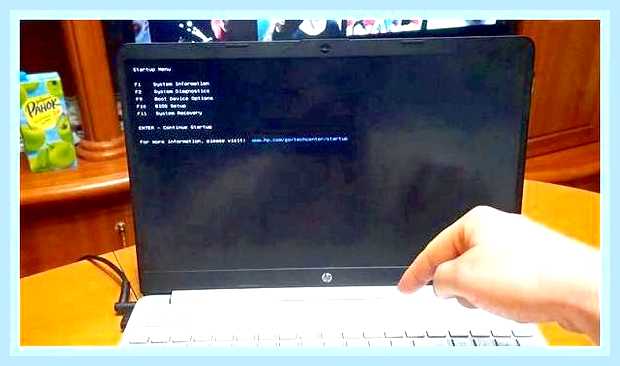 Биос hp probook