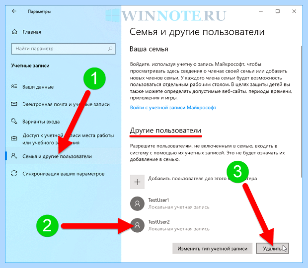 Windows 10 как удалить учетную запись (windows, удалить, учетный, запись, учетную запись) Windows 10 как удалить учетную запись