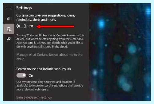 Windows 10 кортана