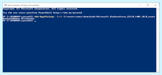 Windows 10 магазин
