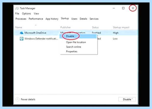 Windows 10 медленно загружается