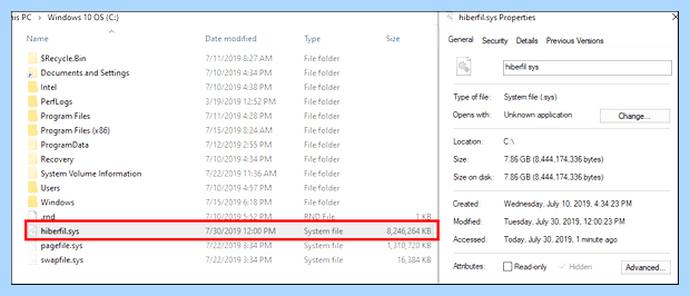 Windows 10 место на жестком диске