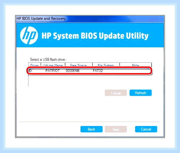 Биос ноутбука hp