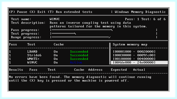 Диагностика оперативной памяти windows 10