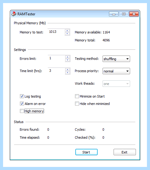 Диагностика оперативной памяти windows 10