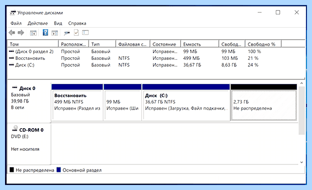 Windows 10 не видит диски (windows, видеть, диск, «Управление дисками») Windows 10 не видит диски