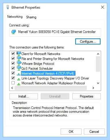 Windows 10 не видит интернет кабель