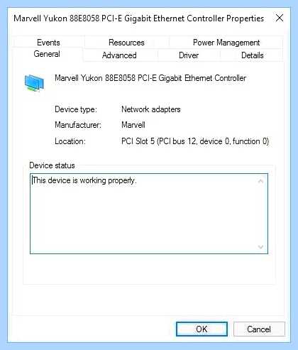 Windows 10 не видит интернет кабель