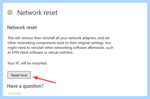 Windows 10 не видит интернет кабель