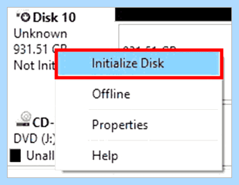 Windows 10 не видит жесткий
