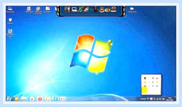 Боковая панель windows
