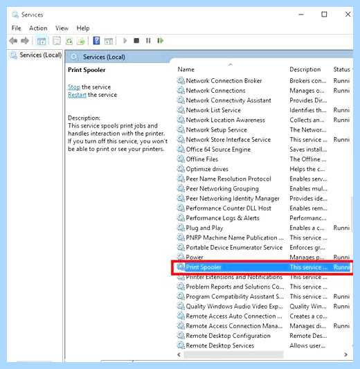 Windows 10 не работает принтер hp