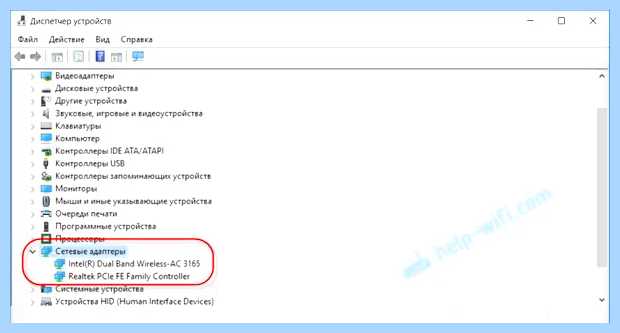 Windows 10 не видит сетевой адаптер