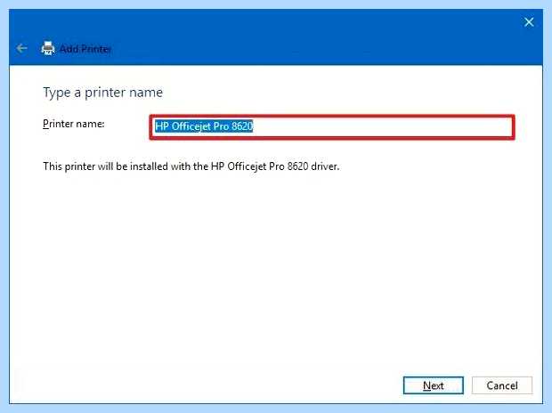 Windows 10 не видит старый принтер