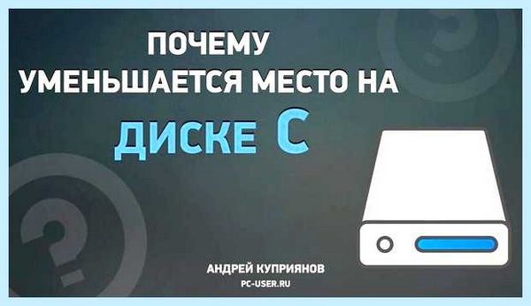 Диск с пропадает свободное место