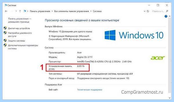 Диспетчер задач память что это
