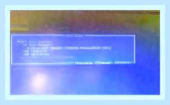 В биосе нет boot что делать