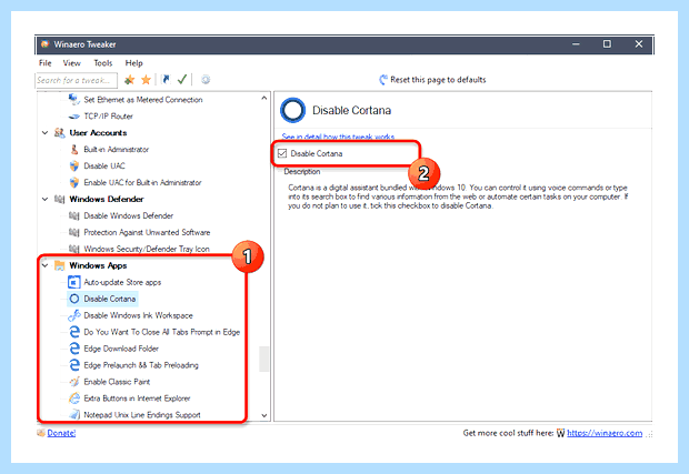 Windows 10 программа для отключение ненужных служб