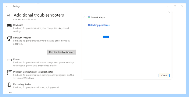 Windows 10 пропал сетевой адаптер