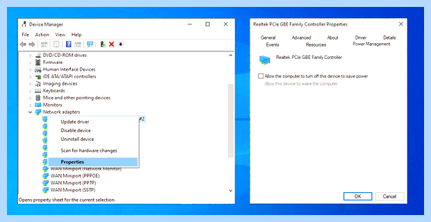 Windows 10 пропал сетевой адаптер
