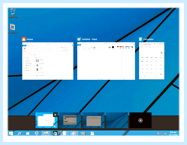 Windows 10 рабочие столы клавиши