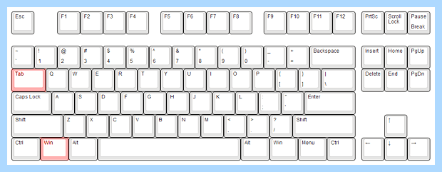 Windows 10 рабочие столы клавиши
