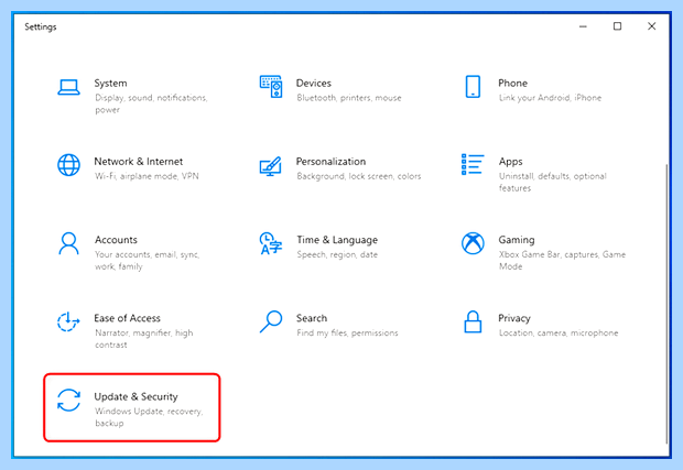 Windows 10 сброс на заводские настройки