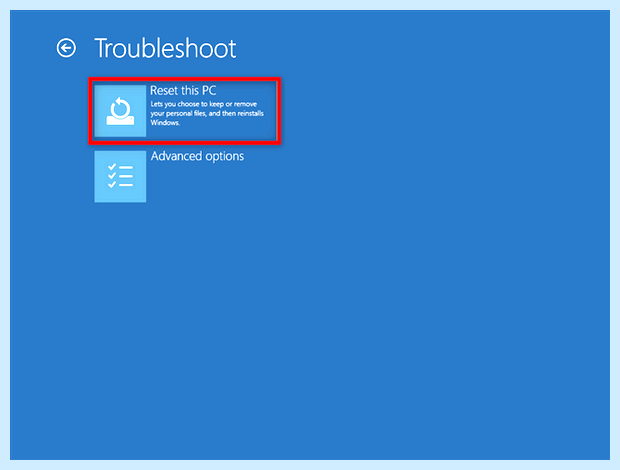 Windows 10 сброс на заводские настройки