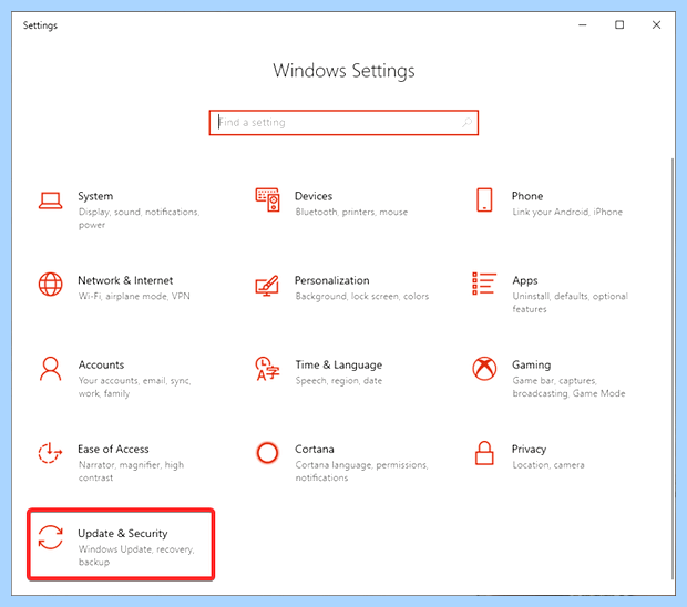 Windows 10 сброс на заводские настройки