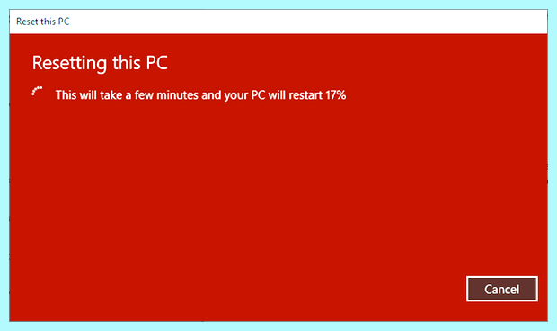 Windows 10 сброс на заводские настройки