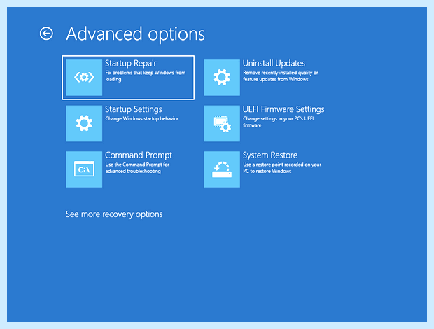 Windows 10 сброс