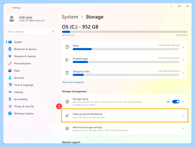 Windows 10 свободное место на диске