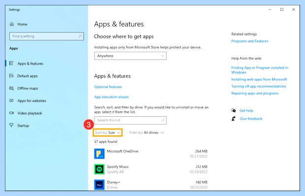 Windows 10 свободное место на диске
