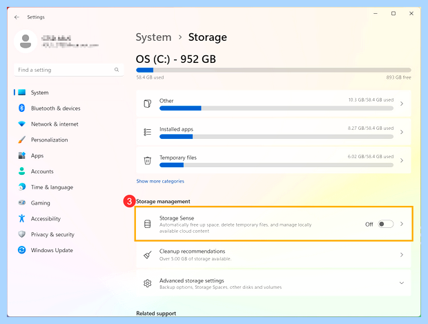 Windows 10 свободное место на диске