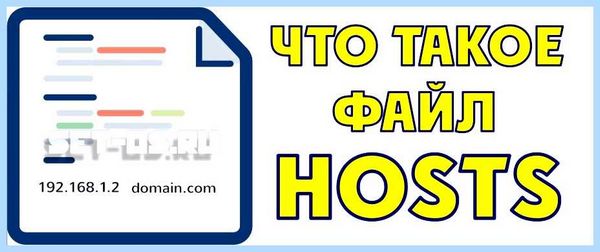 Для чего нужен файл hosts (длить, нужный, файл, hosts, файл hosts) Для чего нужен файл hosts