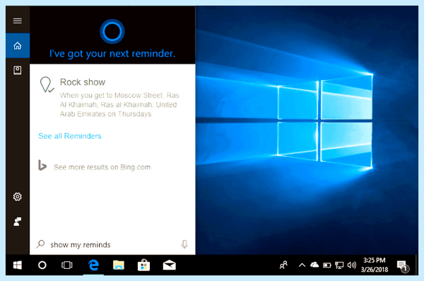 Для чего нужна cortana в windows 10