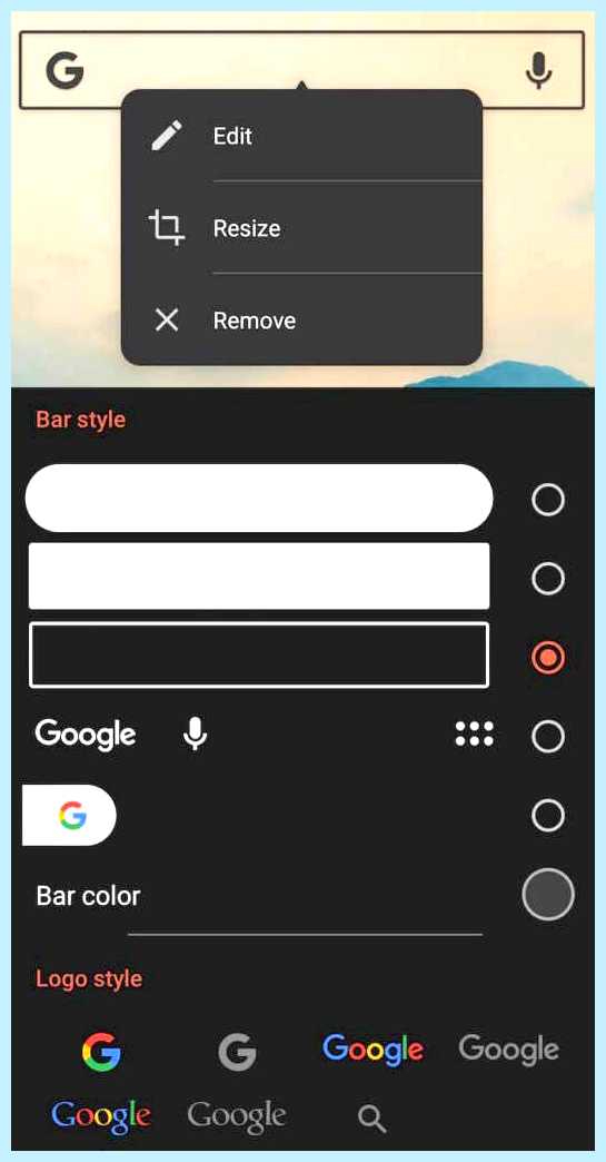 Добавить гугл на экран (добавить, гугл, экран, поиска Google) Добавить гугл на экран